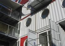 Container City - Multi Unit Prefab Green Architecture Made Of Shipping Containers.