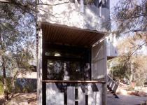 Children`s Activity Centre  By Phooey Architects.  Shipping Container Prefab Green Architecture, Sustainable And Economical.