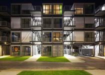 Cité A Docks Student Housing: 100 Student Dorm Rooms Made From Shipping Containers.