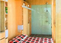 Port-a-Bach Shipping Container Holiday Home.  Small scale prefab green sustainable shipping container archictecture.